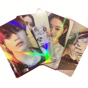 Tarjeta Postal Holográfica KPOP Personalizada de Doble Cara, Colección de Tarjetas Fotográficas Lomo, Tarjeta Fotográfica de Ídolos - Product Image 2