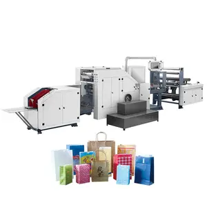 CY-180 máquina de saco de papel em papel para fazer compras totalmente automática/papel