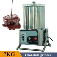 Moulin à pierres tout-en-un 34L pour le broyage et le raffinage des fèves de cacao, machine de fabrication de chocolat de qualité supérieure Bean-to-Bar