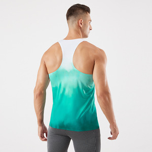 Camiseta Deportiva Personalizada para Maratón de Verano, Chaleco Transpirable de Poliéster, Sin Mangas, con Logotipo - Product Image 3