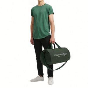 New Arrival Custom Logo Adjustable Large Capacity Canvas Travel Tote <b>Bag</b> Fashion Weekend Duffle <b>Bag</b> with Zipper - Product Image 6