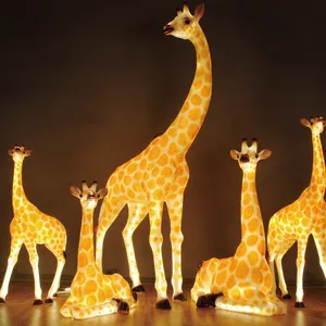 Outdoor Landschaft Lampe Garten Giraffe Weihnachts straße für Garten