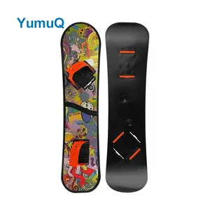 YumuQ attrezzatura trainabile per slittino pieghevole per bambini slittino da neve in plastica invernale slitta da sci