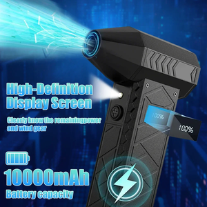 Multifunctional Mini Turbo Jet Fan 180000PRM Adjustable <b>Wind</b> Speed Turbo Violent <b>Blower</b> Rechargeable with Worklight Car Cleaning - Product Image 2