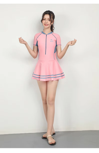 <span class=keywords><strong>Maillot</strong></span> <span class=keywords><strong>de</strong></span> <span class=keywords><strong>bain</strong></span> une pièce pour filles, avec coussinet <span class=keywords><strong>de</strong></span> poitrine, en Spandex/Nylon, couleur unie, coupe boxer, séchage rapide, protection solaire - Product Image 4