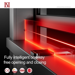 Thương hiệu hàng đầu tùy chỉnh thiết kế hiện đại nhiệt nhôm vỡ cửa sổ kính 180 ° rộng lĩnh vực xem điện treo phòng khách dọc - Product Image 3