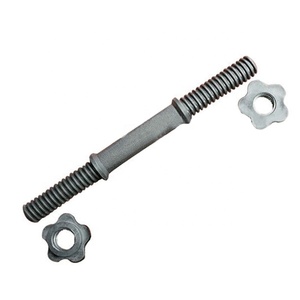 Gymko Sử Dụng Nhà Thiết Bị Tập Thể Dục Threaded Thép Thanh Quả Tạ Với Nhựa Cổ Áo Cho Đào Tạo Thể Thao Tập Thể Dục Phòng Tập Thể Dục - Product Image 1