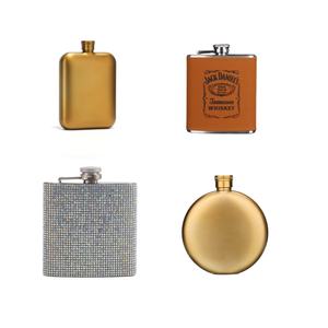 200ml plata bolsillo barato al por mayor licor whisky titanio Petaca para Italia Big Whale Glen Mhor <span class=keywords><strong>Avion</strong></span> Greenbar - Product Image 5