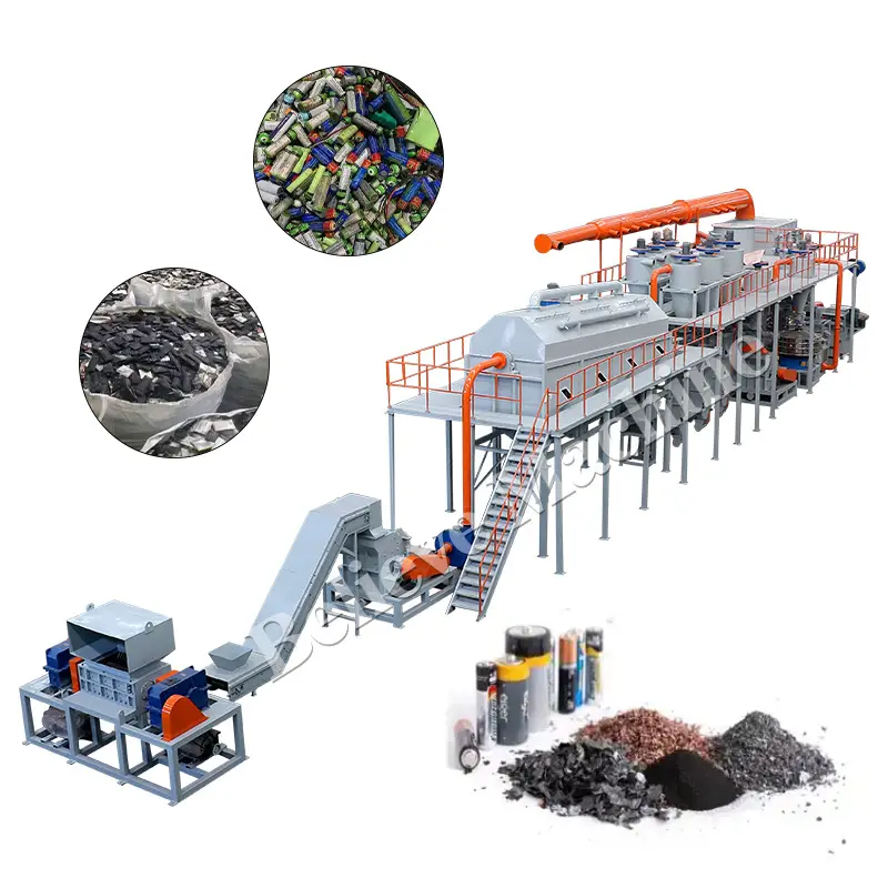 High quality waste battery scrap recycling machine mobile phone electric vehicle lithium battery recycling machine