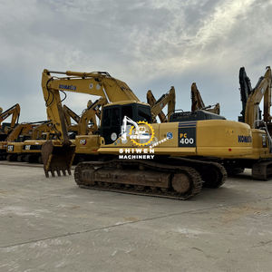 Excavadora de segunda mano Komatsu PC400, trabajo de pintura Original, excavadora de movimiento de tierras, envío gratis, componentes de núcleo de engranaje de Motor - Product Image 3