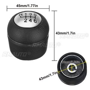 Poignée de levier de vitesses de voiture en cuir PU 6 vitesses pour Alfa Romeo 159 Brera 2005 -2014 Spider 2005 -2011 - Product Image 3