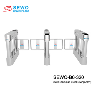 Sewo Deluxe dọc Swing <span class=keywords><strong>turnstile</strong></span> đơn cực Hướng dẫn sử dụng cổng cho siêu thị lối vào turnstiles Hệ thống kiểm soát truy cập - Product Image 3