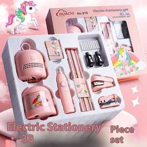 Ensemble de Papeterie Électrique pour Enfants, Fournitures Scolaires pour Élèves de <span class=keywords><strong>Maternelle</strong></span> et Primaire, Coffret Cadeau de Fin d'Année Scolaire, Idéal pour le Bureau - Product Image 4