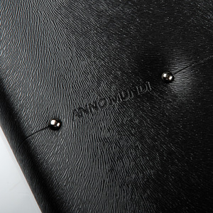 Carnet de notes professionnel à feuilles mobiles, texture noire élégante, idéal comme cadeau d'entreprise recommandé - Product Image 2