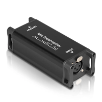 Fabrika fiyat MX2 profesyonel ev amplifikatör dinamik mikrofon Mic m Mic Booster kablo ile preamplifikatör