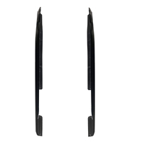 Nuevo Modelo de faldas laterales de labios delanteros para BMW, difusor de plástico ABS con apariencia de carbono, negro brillante, fajas traseras G06, modelo X6 G06
