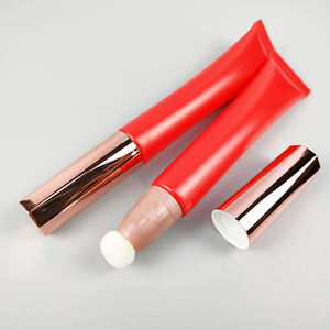 Tube vide d'emballage en plastique de maquillage cosmétique de fournisseur d'OEM avec la tête d'applicateur d'éponge - Product Image 4