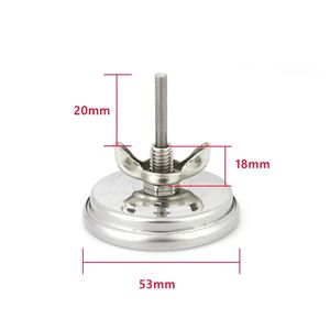 Thermomètre de cuisine en acier inoxydable pour barbecue, four, outils de cuisine, type cadran, jauge de température 0-350 degrés - Product Image 3