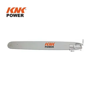 Knk 20 "barre de guidage adaptée pour pignon 3/8". 063 "jauge 72 maillons chaîne adaptée pour tronçonneuse à essence