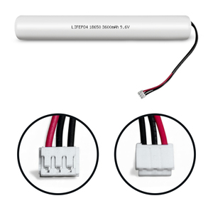 Jintion แบตเตอรี่ไฟฉุกเฉิน LiFePO4 9.6V 3600mAh สำหรับหนึ่งลักซ์ LFP 9.6V <span class=keywords><strong>3</strong></span>.6AH SS JST - Product Image 3