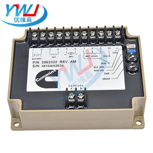 Original pour Cummins 3062322 Carte de commande de vitesse pour générateurs diesel 1500 tr/min Contrôleur de vitesse ESC Carte compatible ATS Leroy - Product Image 3