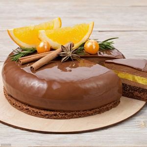 พิมพ์เค้กซิลิโคนทรงกลมขนาดใหญ่ Tangchu สำหรับมูส ไอศกรีม พุดดิ้ง ช็อกโกแลต บราวนี่ อบได้ ใช้กับเตาอบได้ - Product Image 3