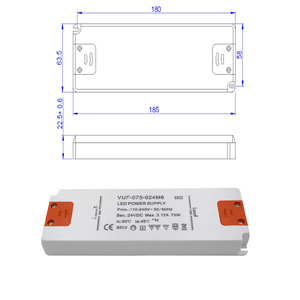Alimentation électrique pour LED à tension constante de <span class=keywords><strong>classe</strong></span> 2, 230 V 240 V AC vers DC 12 V 24 V 4 <span class=keywords><strong>A</strong></span> 96 W 100 W - Product Image 6