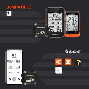 Sensor de Velocidad y Cadencia Inalámbrico COOSPO para Bicicleta, Sensor de RPM BT ANT+, Compatible con Computadoras de Ciclismo IP67 Rouvy Wahoo CooSporide - Product Image 6