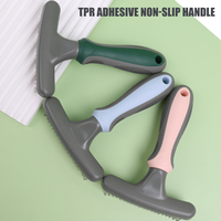 Peigne à poils de chat à Double étage, brosse pour chien, râteau de toilettage pour animaux de compagnie, vente en gros