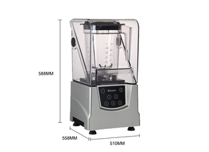 Commercial Blender Stainless Steel 304 Smoothie Maker Factory Direct Wholesale Price Ready to Ship Fast Delivery - Product Image 2