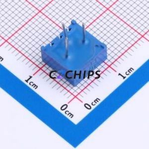 ตัวต้านทาน3386P-1-101ปรับได้/โพเทนชิออมิเตอร์ผ่านรูส่วนประกอบ (THT) ตัวต้านทาน100Ohm 10% - Product Image 2