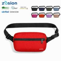 Sac banane promotionnel écologique avec logo personnalisé, sac de festival, sac ceinture, cadeau d'entreprise, salon professionnel, vente en gros, OEM