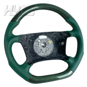 Volante Deportivo Personalizado de Fibra de Carbono para Interiores de Automóviles, Apto para <span class=keywords><strong>BMW</strong></span> E38 E39 E46 E53 520 528 318 320 325 330 - Product Image 2