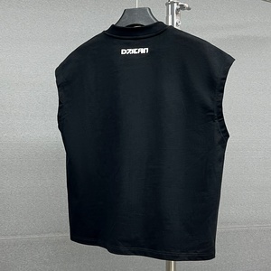 YITE Streetwear <span class=keywords><strong>T</strong></span>-<span class=keywords><strong>shirt</strong></span> girocollo da <span class=keywords><strong>uomo</strong></span>, vestibilità ampia, in cotone 100% premium, canotta oversize senza maniche, gilet sportivo ampio da palestra per <span class=keywords><strong>uomo</strong></span> - Product Image 2