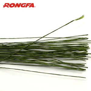 Metal Decorative Flowers Paper Wrapped <strong>Wire</strong> <strong>Floral</strong> Stem Sticks <strong>Wire</strong> Green Craft <strong>Wire</strong> - Product Image 2