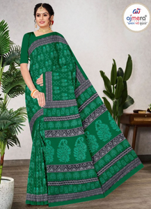 Sarees de Algodón Premium para Mujer, Colección de Diseñador de Moda, Elegantes, Cómodos, de Secado Rápido, Protección Solar, para Oficina, Casual, Fiesta, Festividades - Product Image 6