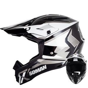 Casco de bicicleta de montaña al aire libre para hombres y mujeres Dirt Off-Road & Adventure Riding Motocicleta Off-Road & Adventure Riding - Product Image 1