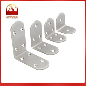 Soporte de Esquina de Acero Inoxidable de Alta Calidad, 38 mm de Ancho, 8 Orificios, Conector en Forma de L para Estantes, Fijación de Muebles - Product Image 4