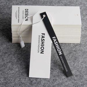 Impression d'étiquettes personnalisées, conception de logo, étiquette suspendue pour vêtements, étiquette en papier pour vêtements - Product Image 5