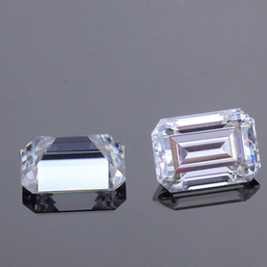 Starsgem venta directa de fábrica al por mayor moissanite DEF color VVS claridad moissanite de corte esmeralda para la venta - Product Image 2