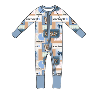 Großhandel Hochwertige Bambus-Babyschlafsäcke mit Reißverschluss Günstiger Preis Überraschung Individueller Druck Schnelle Lieferung RTS Unisex - Product Image 3