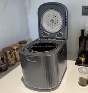 Elektrikli Composter mutfak gıda atık öğütücü gıda atık öğütücü konteyner ev için çöp öğütücüsü bahçe kompostlama - Product Image 5