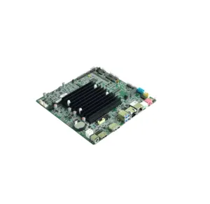 Fanless Industrial Mainboard With Intel Lower Cost J4125 J6412 CPU HD-MI VGA LVDS Display 4k 2k With CE FCC ISO