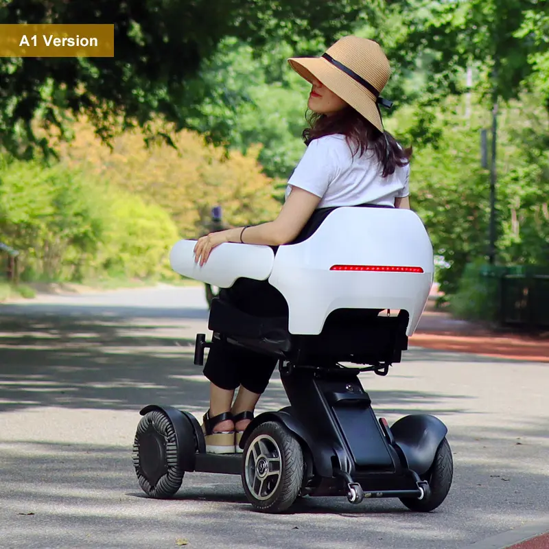 バンバンメーカーパワー電動車椅子自動折りたたみポータブルインテリジェント車椅子高齢者用