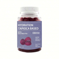 Gummies électrolytiques hydratantes OEM saveur baies naturelles – Soutien santé électrolytique, végétaliennes, sans gluten, sans OGM, à la pectine