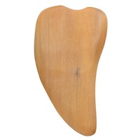 Outil de massage en bois 100 % naturel en gros pour soulager la douleur, traitement du cou et des jambes, planche Gua Sha pour la beauté du corps