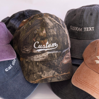 Gorra de Béisbol Clásica Personalizada con Bordado, Ajustable, Transpirable, 100% Algodón Lavado, Unisex, para las Cuatro Estaciones