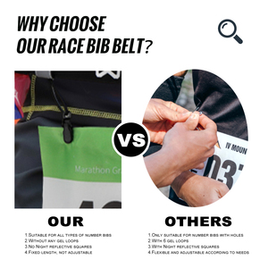 WRELS Wholesale Sport <strong>Race</strong> Number <strong>Belt</strong> Marathon Running <strong>Belt</strong> Reflective Triathlon Number <strong>Belt</strong> Adjustable Triathlon <strong>Race</strong> <strong>Belt</strong> - Product Image 3