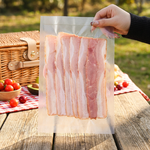 Sacs sous vide noirs de qualité alimentaire, haute barrière, plats, thermoscellables, sans BPA, pour viande fraîche et fruits, directement de l'usine, faible MOQ, en stock - Product Image 3