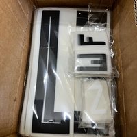 Pegatinas DTF de plastisol personalizadas al por mayor, listas para planchar, para equipos de fútbol, números, letras, logotipos, termoadhesivas, lavables
